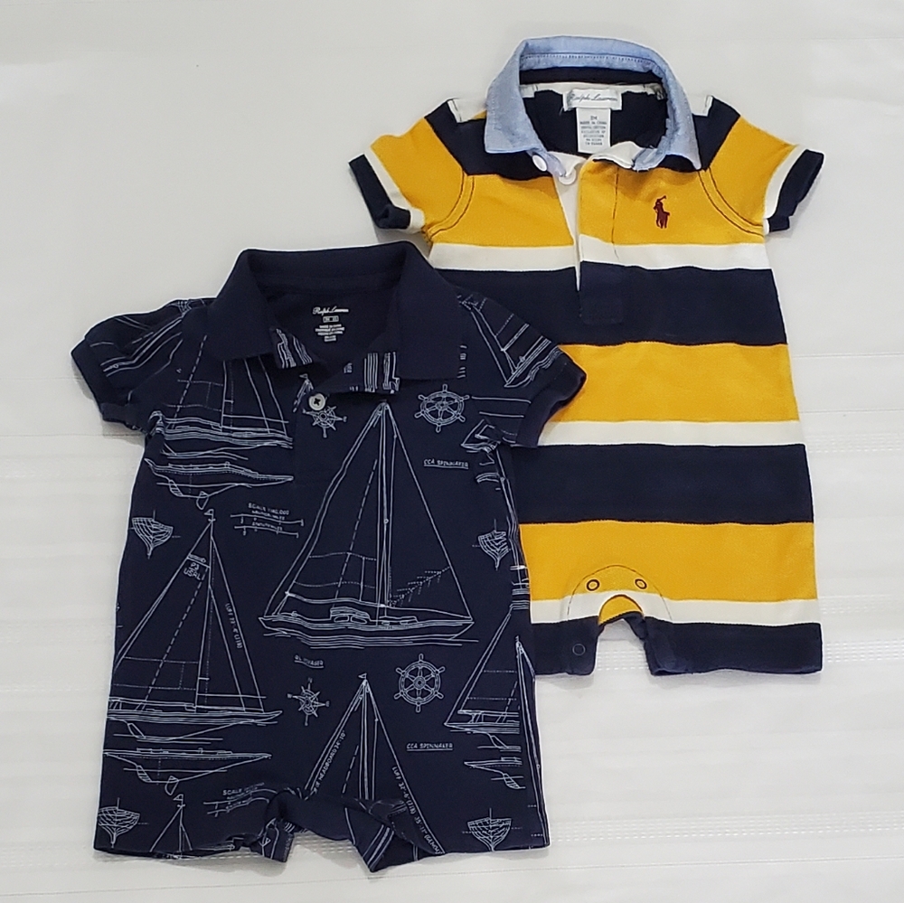 Ralph Lauren Bundle Baby Boy Romper